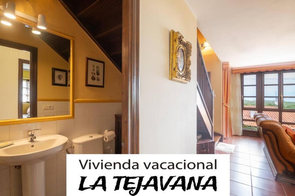 Vivienda Vacacional La Tejavana Llames de Pría Exteriör bild