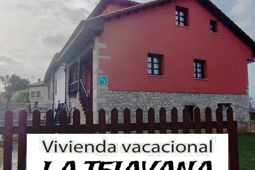 Vivienda Vacacional La Tejavana Llames de Pría Exteriör bild